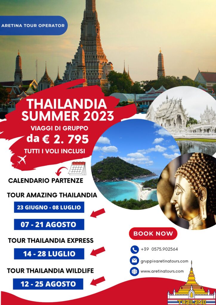 viaggi organizzati Thailandia estate